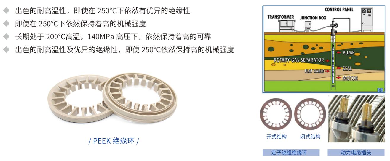 PEEK應用于ESP電潛泵